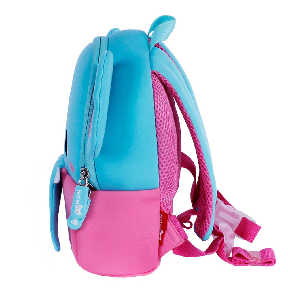 elvis elephant mini backpack Pink & Blue Elephant Backpack, Waterproof Neoprene, Lightweight