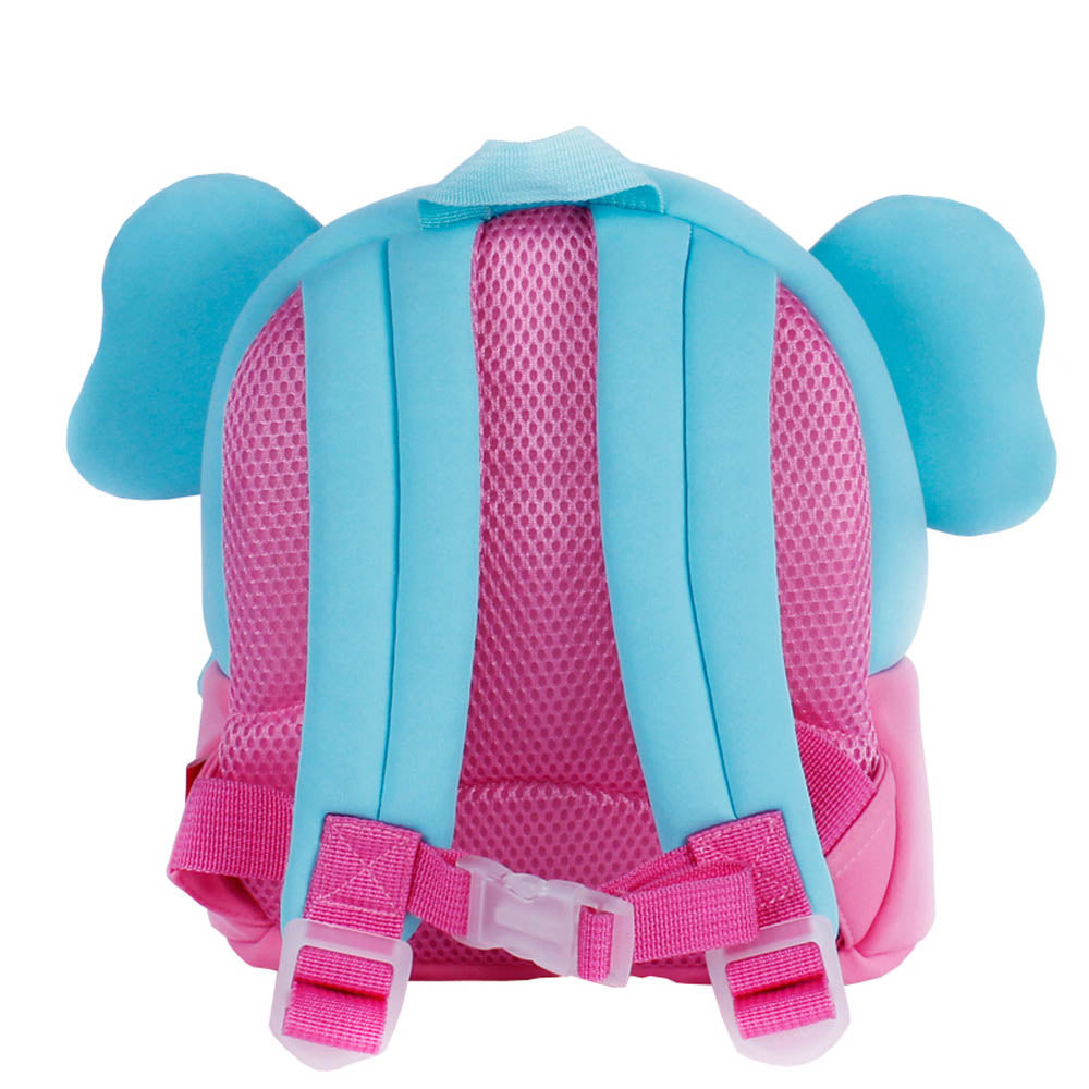elvis elephant mini backpack Pink & Blue Elephant Backpack, Waterproof Neoprene, Lightweight